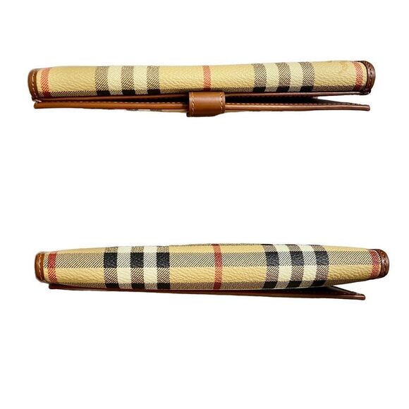 BURBERRY Nova Check Pvc leather Long Wallet - Picture 10 of 13